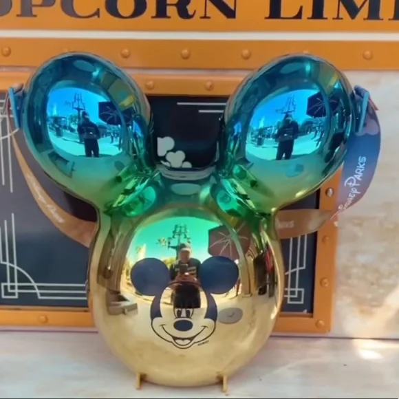 Disney Parks Mickey Sunrise Ballon Popcorn Bucket - Picture 3 of 5